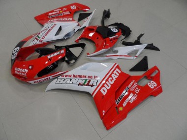 Arancia Bandiera 69 Carene Ducati 848 1098 1198 2007-2014