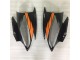 Arancia Nero ABS Plastica & Carene R6 2006-2007 Arancia Nero ABS Plastica & Carene R6 2006-2007