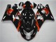 Arancia Nero Kit Carena & Plastica GSXR 600 / 750 K4 2004-2005 Arancia Nero Kit Carena & Plastica GSXR 600 / 750 K4 2004-2005
