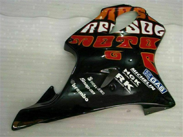 Arancia Nero Kit Carenatura Completa CBR 600 F4i 2001-2003 Arancia Nero Kit Carenatura Completa CBR 600 F4i 2001-2003