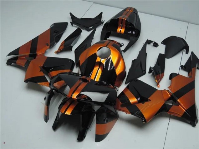 Arancia Nero Kits Carenatura Completa CBR 600 RR 2005-2006 Arancia Nero Kits Carenatura Completa CBR 600 RR 2005-2006