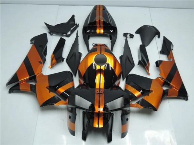 Arancia Nero Kits Carenatura Completa CBR 600 RR 2005-2006 Arancia Nero Kits Carenatura Completa CBR 600 RR 2005-2006