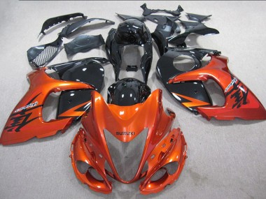 Arancia Nero Kits Carenatura Iniezione GSXR 1300 Hayabusa 2008-2019