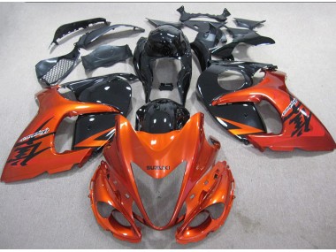 Arancia Nero Kits Carenatura Iniezione GSXR 1300 Hayabusa 2008-2019