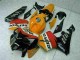 Arancia Nero Repsol Kit Carenatura CBR 600 RR 2005-2006 Arancia Nero Repsol Kit Carenatura CBR 600 RR 2005-2006