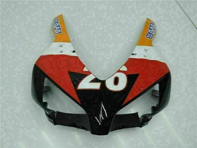 Arancia Nero Repsol Kit Carene Completa CBR 1000 RR 2004-2005 Arancia Nero Repsol Kit Carene Completa CBR 1000 RR 2004-2005