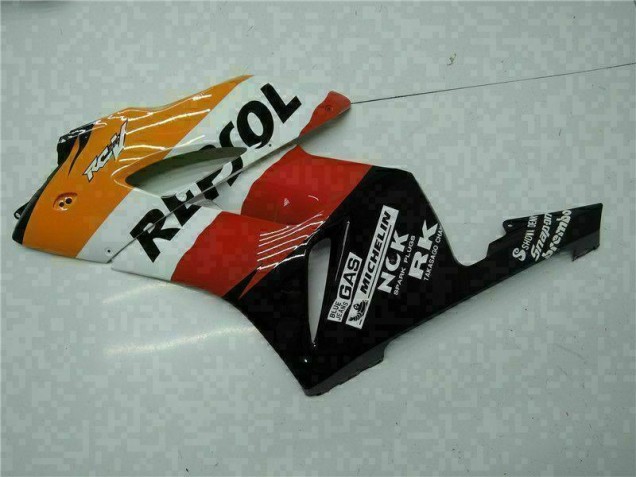 Arancia Nero Repsol Kit Carene Completa CBR 1000 RR 2004-2005 Arancia Nero Repsol Kit Carene Completa CBR 1000 RR 2004-2005