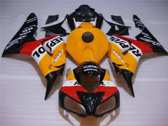 Arancia Nero Repsol Kits Carene & Plastica CBR 1000 RR 2004-2005 Arancia Nero Repsol Kits Carene & Plastica CBR 1000 RR 2004-2005