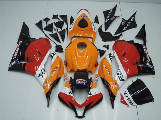 Arancia Rosso Nero Repsol Carene CBR 600 RR 2009-2012
