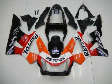 Arancia Rosso Nero Repsol Carene CBR 900 RR 929RR 2000-2001