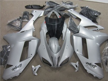 Argento ABS Plastica & Carenatura ZX6R 2007-2008