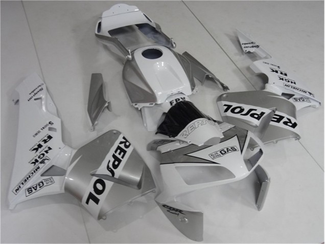 Argento Bianco Nero Repsol Carene CBR 600 RR 2003-2004 Argento Bianco Nero Repsol Carene CBR 600 RR 2003-2004