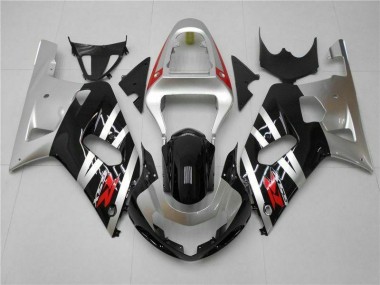 Argento Carene GSXR 600 / 750 K1 K2 K3 2001-2003