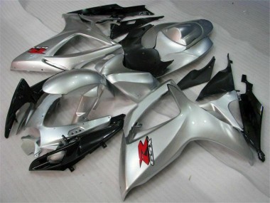 Argento Kit Carenatura Completo ABS GSXR 600 / 750 K6 2006-2007