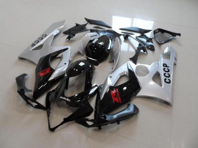 Argento Nero Carene GSXR 1000 K5 2005-2006 Argento Nero Carene GSXR 1000 K5 2005-2006