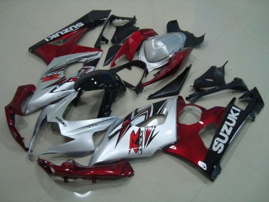 Argento Rosso Carene GSXR 1000 K5 2005-2006
