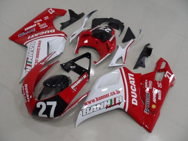 Bandiera 27 Carene Ducati 848 1098 1198 2007-2014 Bandiera 27 Carene Ducati 848 1098 1198 2007-2014