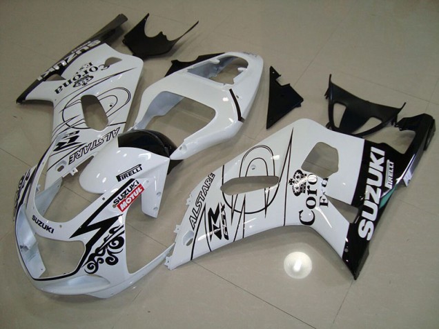 Bianco Alstare Motul Carene GSXR 750 K1 K2 K3 2001-2003 Bianco Alstare Motul Carene GSXR 750 K1 K2 K3 2001-2003