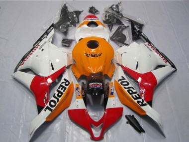 Bianco Arancia Nero Repsol Carene CBR 600 RR 2009-2012