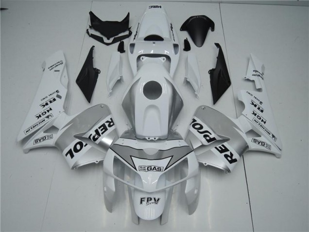 Bianco Argento Nero Repsol Carene CBR 600 RR 2005-2006 Bianco Argento Nero Repsol Carene CBR 600 RR 2005-2006