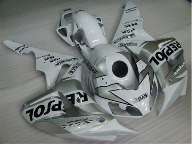 Bianco Argento Nero Repsol Kit Carene CBR 1000 RR 2004-2005 Bianco Argento Nero Repsol Kit Carene CBR 1000 RR 2004-2005