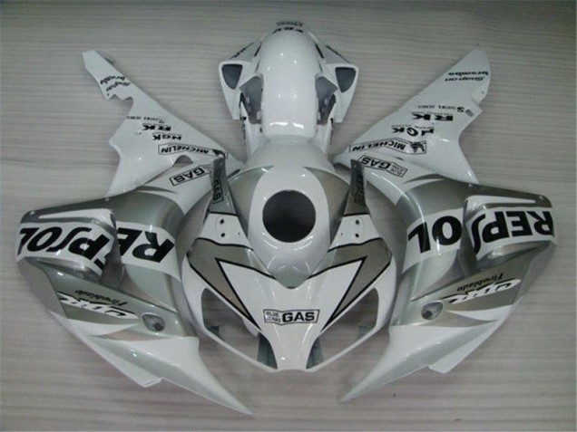 Bianco Argento Nero Repsol Kit Carene CBR 1000 RR 2004-2005 Bianco Argento Nero Repsol Kit Carene CBR 1000 RR 2004-2005