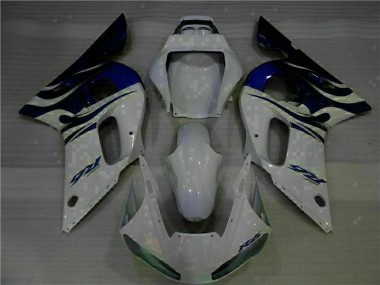 Bianco Blu ABS Plastica R6 1998-2002