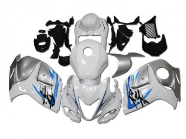 Bianco Blu Carene GSXR 1300 Hayabusa 2008-2019