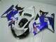 Bianco Blu Carene GSXR 600 / 750 K1 K2 K3 2001-2003 Bianco Blu Carene GSXR 600 / 750 K1 K2 K3 2001-2003