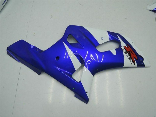 Bianco Blu Carene GSXR 600 / 750 K1 K2 K3 2001-2003 Bianco Blu Carene GSXR 600 / 750 K1 K2 K3 2001-2003