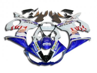 Bianco Blu Fiat Motul Dunlop Carene R6 2003-2005
