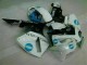 Bianco Blu Kit Carene CBR 600 RR 2005-2006 Bianco Blu Kit Carene CBR 600 RR 2005-2006
