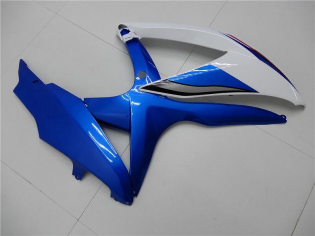 Bianco Blu Kit Carene GSXR 600 / 750 K8 2008-2010