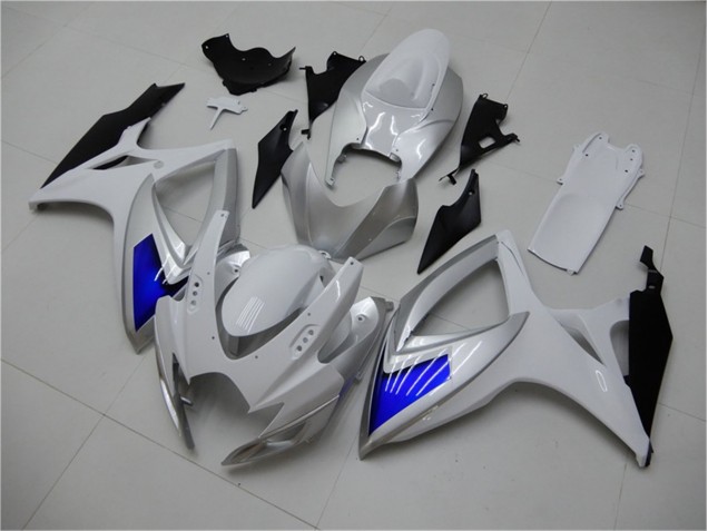 Bianco Blu Kits Carenatura Completo ABS GSXR 600 / 750 K6 2006-2007 Bianco Blu Kits Carenatura Completo ABS GSXR 600 / 750 K6 2006-2007