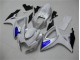 Bianco Blu Kits Carenatura Completo ABS GSXR 600 / 750 K6 2006-2007 Bianco Blu Kits Carenatura Completo ABS GSXR 600 / 750 K6 2006-2007