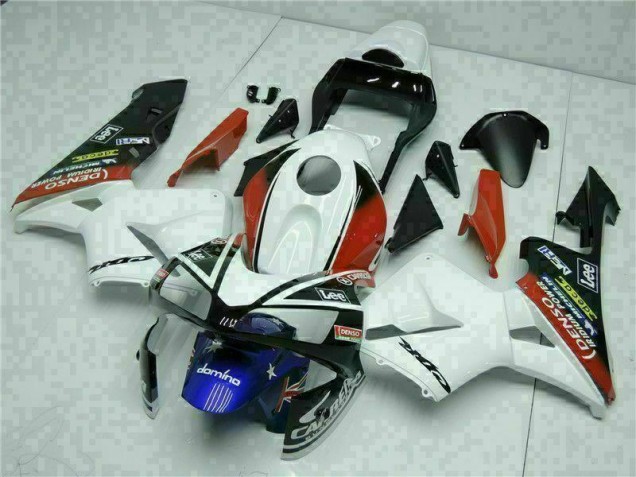 Bianco Blu Kits Carene Completa CBR 600 RR 2003-2004 Bianco Blu Kits Carene Completa CBR 600 RR 2003-2004