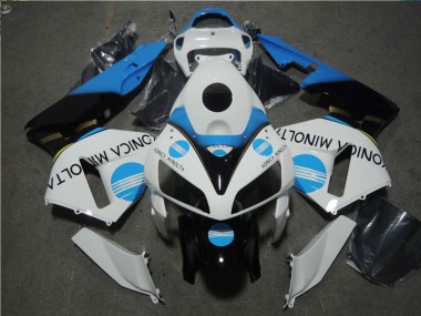 Bianco Blu Konica Minolta Kits Carenatura CBR 600 RR 2005-2006