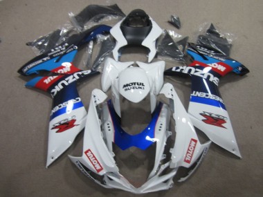 Bianco Blu Motul Carene GSXR 600 K11 2011-2024