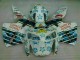Bianco Blu Nastro Azzurro 46 ABS Plastica CBR 600 RR 2005-2006 Bianco Blu Nastro Azzurro 46 ABS Plastica CBR 600 RR 2005-2006
