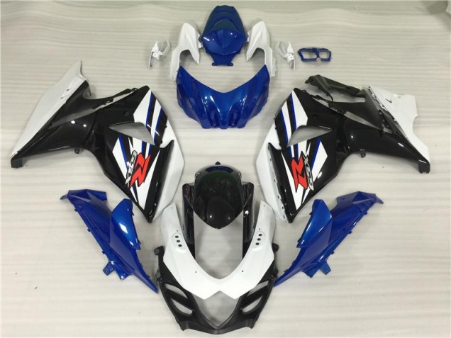 Bianco Blu Nero Carene GSXR 1000 K9 2009-2016 Bianco Blu Nero Carene GSXR 1000 K9 2009-2016