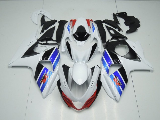 Bianco Blu Nero Carene GSXR 1000 K9 2009-2016 Bianco Blu Nero Carene GSXR 1000 K9 2009-2016