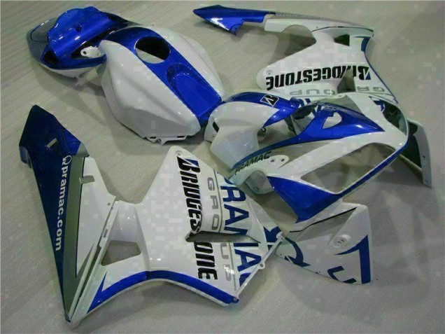 Bianco Blu Plastica CBR 600 RR 2005-2006 Bianco Blu Plastica CBR 600 RR 2005-2006