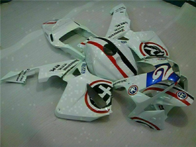 Bianco Blu R 2 Carene CBR 600 RR 2003-2004 Bianco Blu R 2 Carene CBR 600 RR 2003-2004