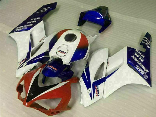 Bianco Blu Rosso Carene CBR 1000 RR 2004-2005 Bianco Blu Rosso Carene CBR 1000 RR 2004-2005