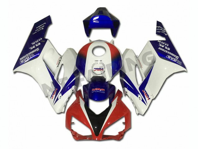 Bianco Blu Rosso Carene CBR 1000 RR 2004-2005 Bianco Blu Rosso Carene CBR 1000 RR 2004-2005