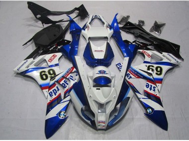 Bianco Blu Sterilgarda 69 Carene S1000RR 2009-2014