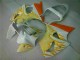 Bianco Giallo Fiamma Carene ZX6R 2000-2002 Bianco Giallo Fiamma Carene ZX6R 2000-2002
