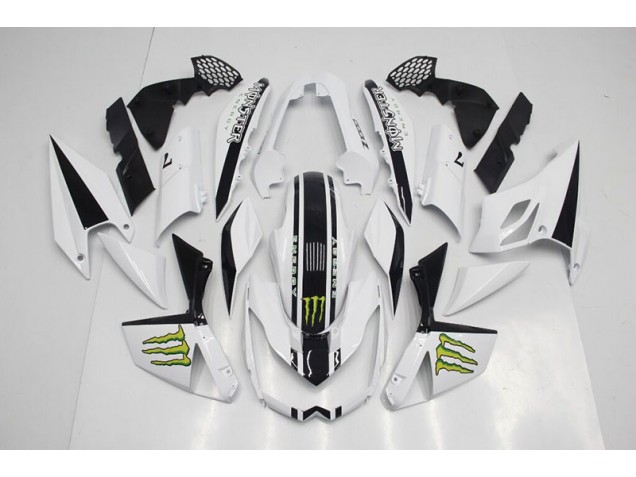 Bianco Kit Completo Carenatura ABS Z1000 2007-2009 Bianco Kit Completo Carenatura ABS Z1000 2007-2009
