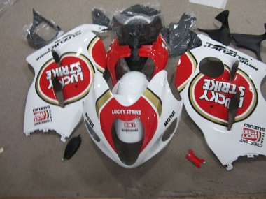 Bianco Lucky Strike Motul Carene GSXR 1300 Hayabusa 1996-2007