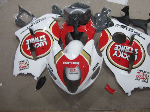 Bianco Lucky Strike Motul Carene GSXR 1300 Hayabusa 1996-2007 Bianco Lucky Strike Motul Carene GSXR 1300 Hayabusa 1996-2007
